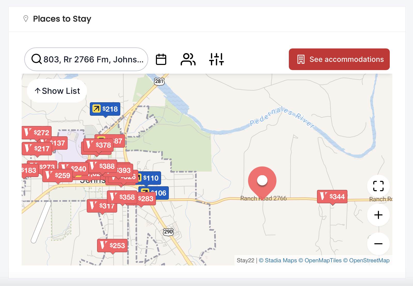 winemaps places to stay